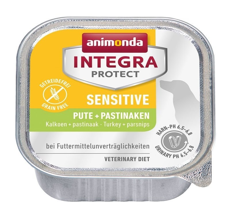 Animonda Integra Sensitive Indyk Pasternak 150g tacka Mokra karma dla psów wrażliwych na pokarm
