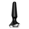 Wibrujący korek analny - Plug - Vibrator ilicious 2 Black