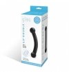 Glas - Dildo-  Double Bull Black Glass 
