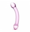 Glas - Dildo - Double Trouble Purple Glass 