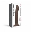 STRAP-ON ME Silicone Bendable Dildo Double Density Chocolate L