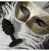 GVIBE Wibrujący Korek Analny   Gplug Twist Mystic Noir
