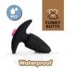 FeelzToys 2 Wibrujące Korki dla Par+Pilot - FunkyButts Remote Controlled Butt Plug Set for Couples