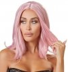 Cottelli Collection Peruka 30cm - Wig, bob, pink