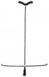 Cottelli Collection Choker z Łańcuszkiem - Halsband Kette S-L-Pasek