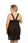 ANAIS Samara black chemise XL+ ( czarna halka ) (3XL4XL)/