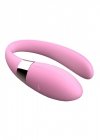 BossSeries Stymulator-V-Vibe Pink USB 7 Function / Remote Control -Masażer dla Par