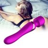  FOX Stymulator-Silicone Dual Massager USB 7+7 Function Purple