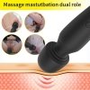  FOX Stymulator-Silicone Massager Black USB 6 Vibration