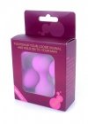BossSeries Kulki Gejszy-Silicone Kegal Balls Set Purple