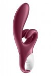 SATISFYER Wibrator Króliczek - Touch me red