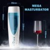 FOX SHOW Masturbator Obrotowo Posuwisty Masturbator-Vibrating, Rotating and Flashing Masturbation USB 10+10 Function / Talk Mode