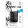LOVE TO LOVE Nakładka Uciskająca na Penisa  - POWER OF LOVE - BLACK ONYX