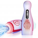 FOX SHOW Masturbator Z Funkcją Ssania - Cup , 7 Suction Power, 7 Vibration Setting