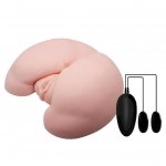 CRAZY BULL - Vagina and Anal 6 function vibrations-Masturbator Wagina i Anal