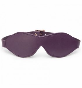 Skórzana maska na oczy- Cherished Collection Leather Blindfold