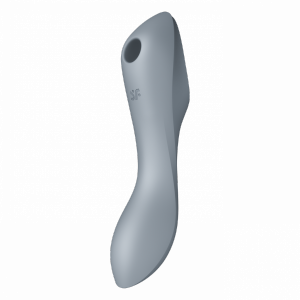 Satisfyer Vibrator Ssący - Curvy Trinity 3 (Blue Grey) 3w1