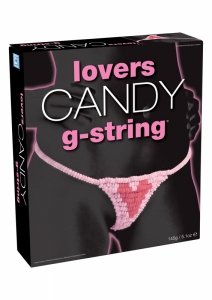 LOVERS CANDY G STRING-Stringi Jadalne