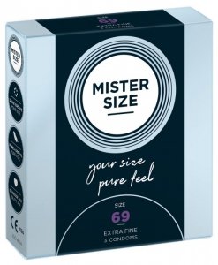 Mister Size Prezerwatywy 69mm 3szt