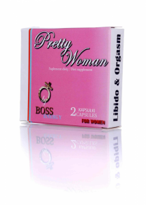 BOSS SERIES Kapsułki Moc Libido dla Kobiet-Supl.diety-Pretty Woman 2 szt.