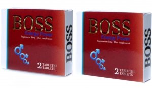 BOSS SERIES Tabletki na Szybką Erekcje-Supl.diety-Boss Energy Power Ginseng 4 szt.