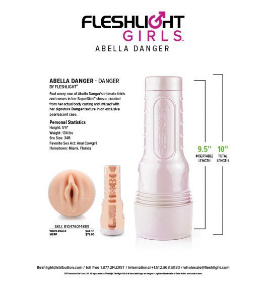 Masturbator Fleshlight Girls Abella Danger Danger