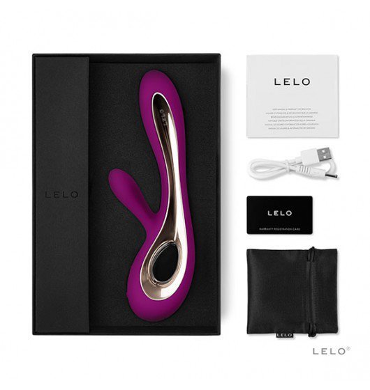 LELO Wibrator Króliczek  Soraya 2 Deep Rose