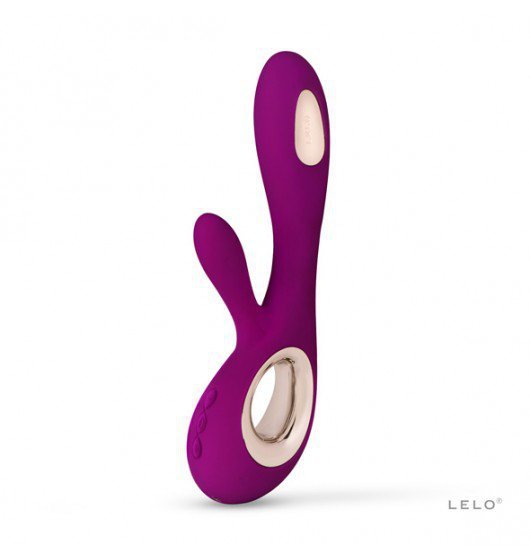   LELO Wibrator Króliczek Soraya Wave Deep Rose
