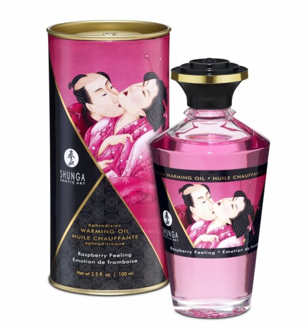 SHUNGA  Olejek do Masażu Malina - Aphrodisiac Oil Raspberry Feeling 100 ml