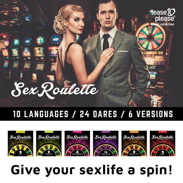 TEASE PLEASE Gra dla Par - Sex Roulette Naughty Play