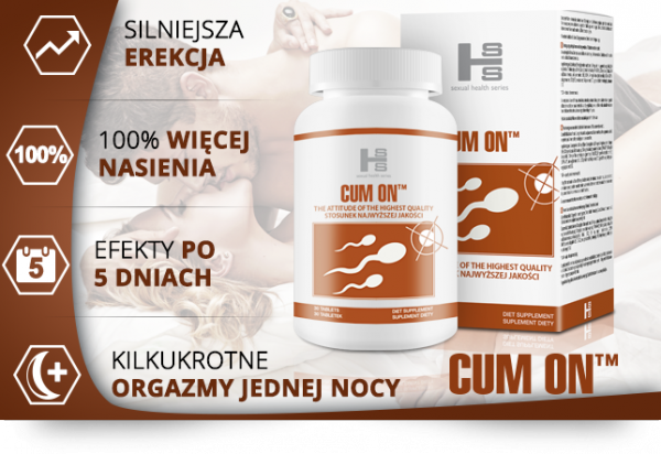 SEXUAL HEALTH SERIES Tabletki Moc Erekcji-Supl.diety-Cum On- 30tab