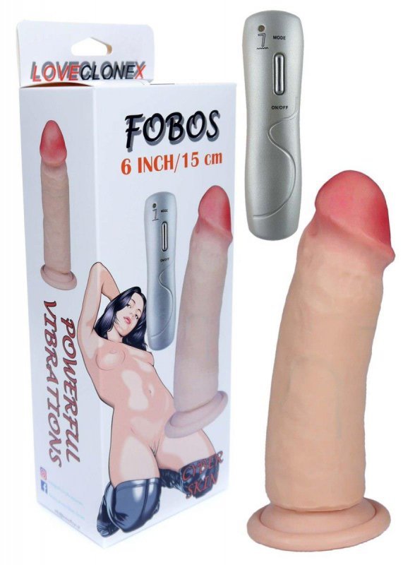 Boss Series Wibrator-FOBOS-LOVECLONEX 6&quot;-vibration