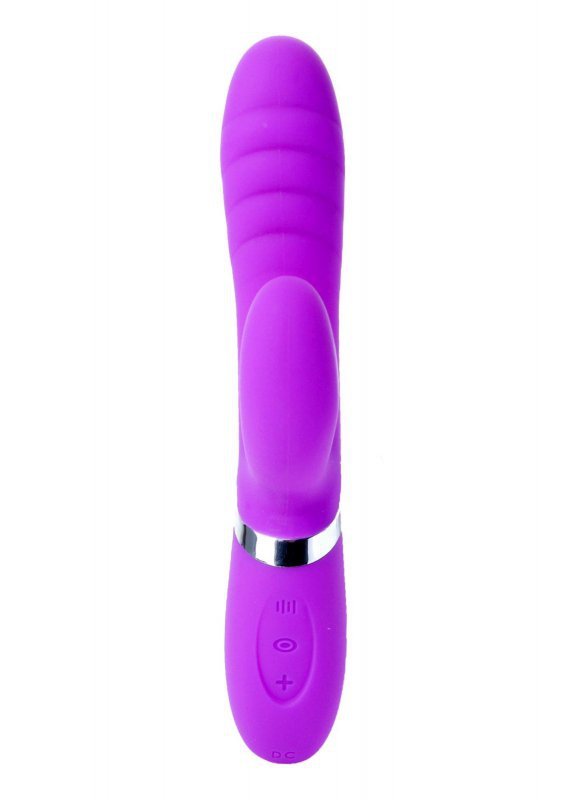 BossSeries Wibrator Królik-DIANA Purple 36- vibrating functions USB