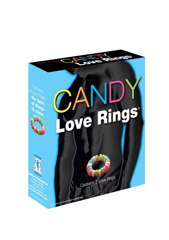 CANDY LOVE RINGS - Jadalny Pierścień 
