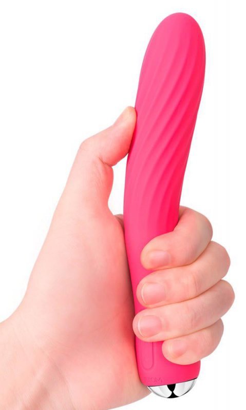 SVAKOM Wibrator z Funkcją Grzania - Anya Plum Red