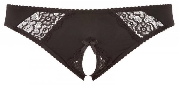 Cottelli Collection Majtki - Crotchless Briefs 3XL