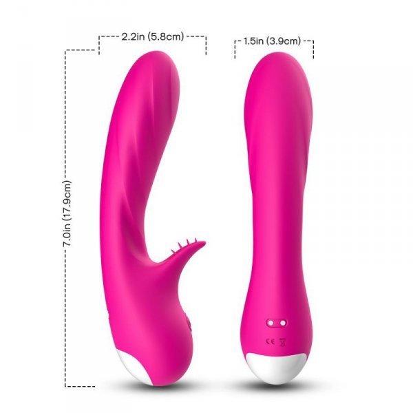 BOSS SERIES Wibrator Punktu G i Stymulacji - Romance pink