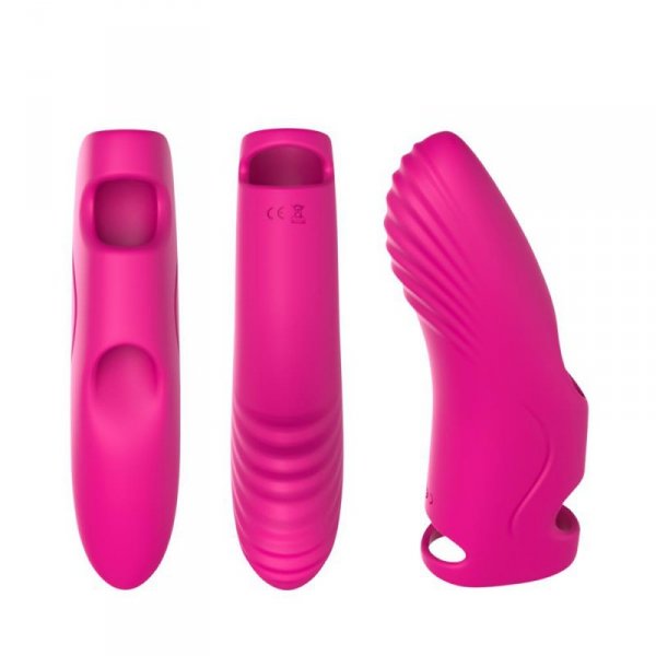 BOSS SERIES Wibrator na Palec - Aurora pink