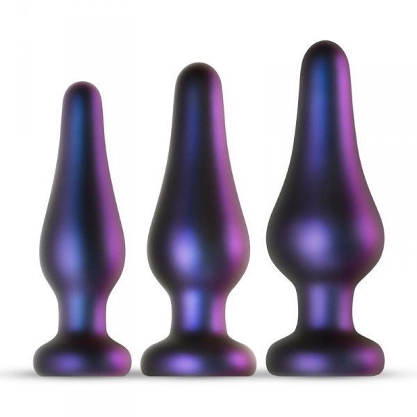 HUEMAN Zestaw korków Analnych- Comets Butt Plug Set