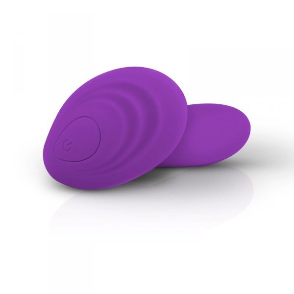 BossSeries Remote wearable vibrator PURPLE-Wibrator Uniwersalny+Pilot
