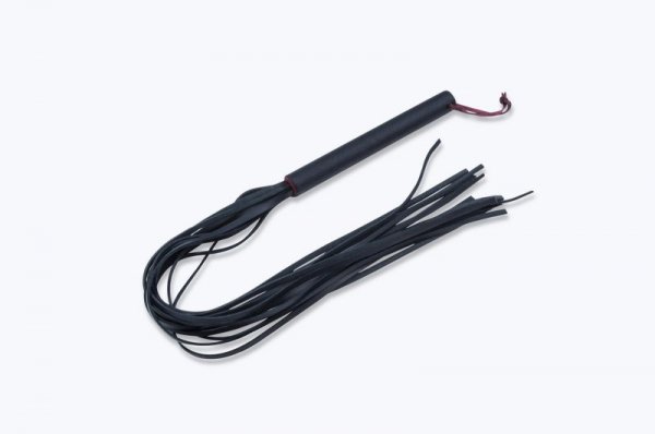 WHIPS Pejcz - WHIPS duży pejcz, czarny