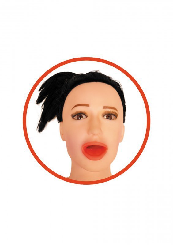 BossSeries Lalka- ANGELINA 3D - Vibrating