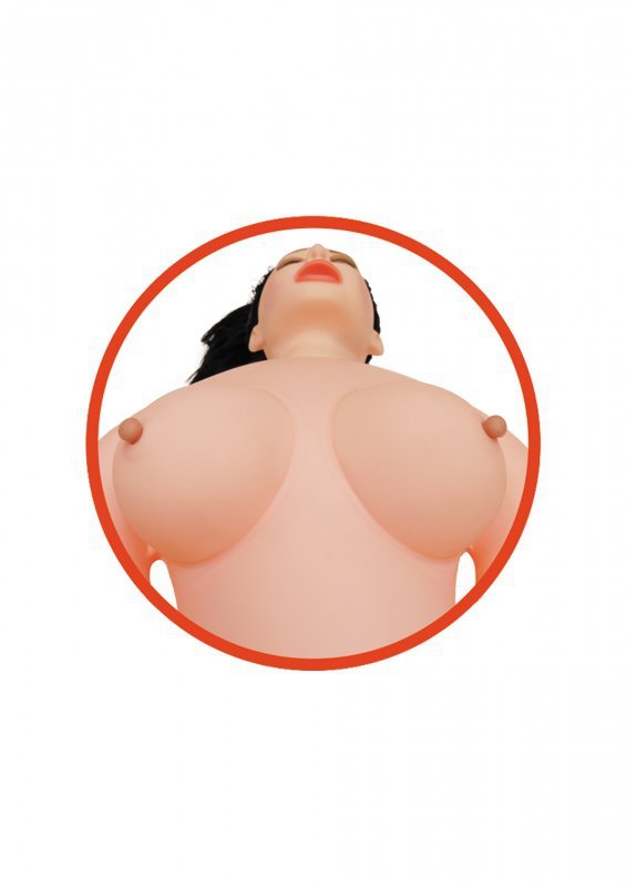 BossSeries Lalka- ANGELINA 3D - Vibrating