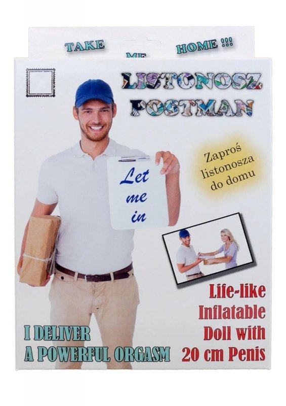 BossSeries Lalka- Listonosz - Postman Male Doll