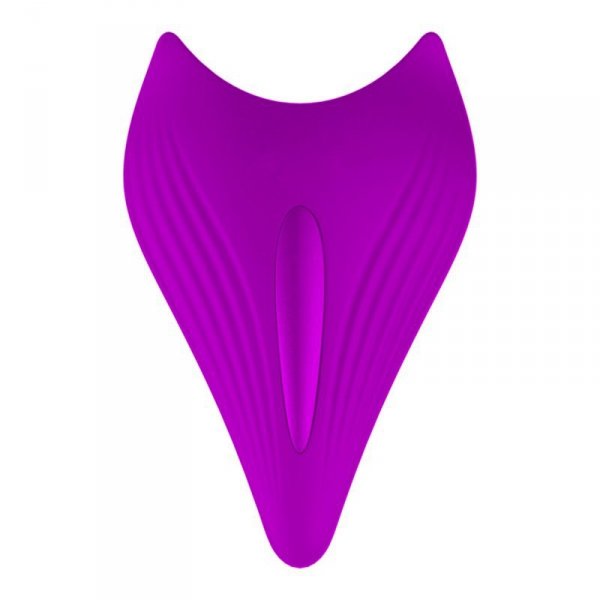 FOX SHOW Stymulator-Silicone Panty Vibrator USB 10 Function / Heating / Voice Control