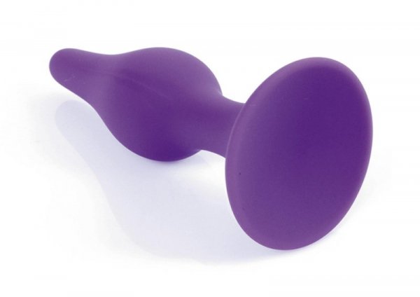 BossSeries Korek Analny-Silicone Plug Purple - Extra Large