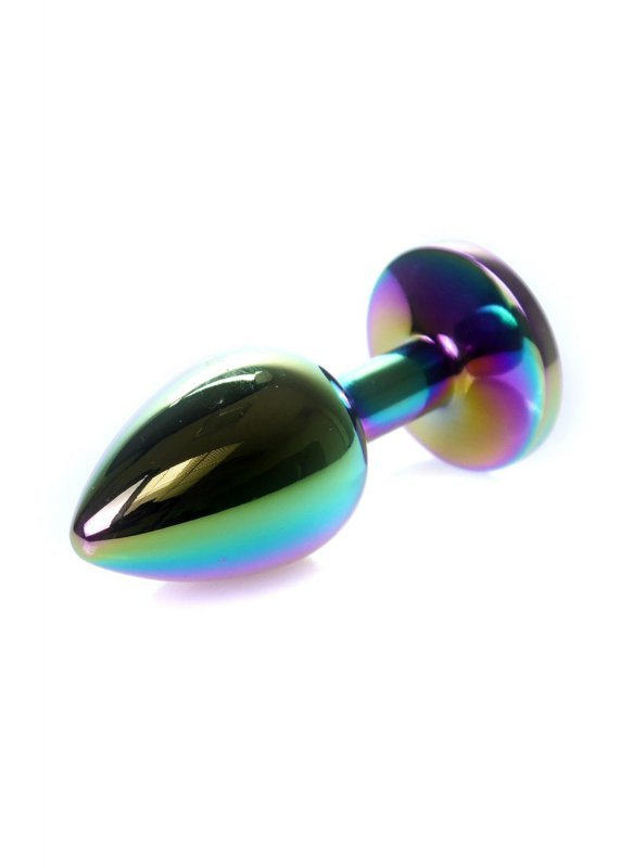 BossSeries Korek Analny-Jewellery Multicolour PLUG- Clear