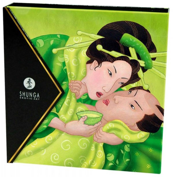 SHUNGA Zestaw do Masażu - Geisha's Secret Kit Organica Exotic Green Tea