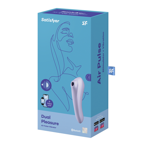 SATISFYER Dual Pleasure (Mauve)