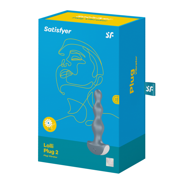 SATISFYER Korek analny Lolli-Plug 2 (ice blue)